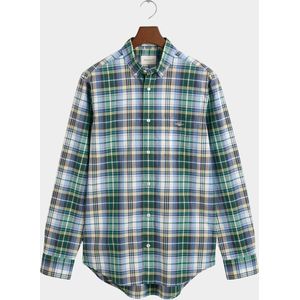 Gant - 3240165 - Overhemd - Geruit - Lange Mouwen - 100% Katoen