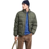 Gant - MID DOWN JACKET - Gewatteerde Jas - Dark Earthy Green