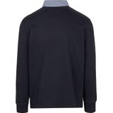 GANT - Reg Chambray Heavy Rugger - Poloshirt - Grey Melange