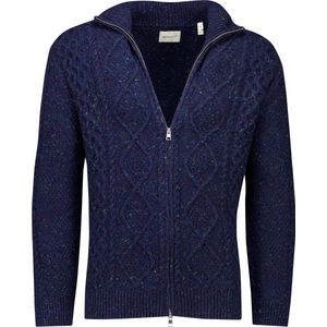 Gant vest donkerblauw