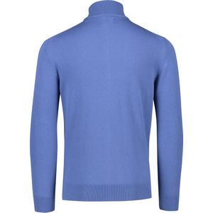 Gant - Effen Vest - Blauw - 100% Katoen