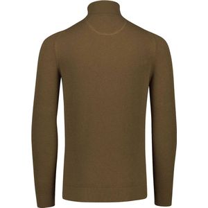 GANT - Cotton Pique Half Zip Pullover - Gemengde Hazelnoot - Katoen