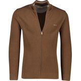 Gant, Heren, Truien, Bruin, Maat: XL Katoen,