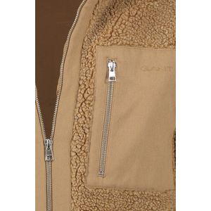 Gant - Heece - Vest - Beige - Fleece - Normale Fit