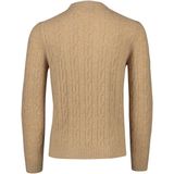 Gant - 8050213 - Trui - Bruin - Gebreid - Ronde Hals