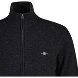 GANT - Gebreid Vest - Antraciet