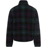 Gant - Vest - Groen - 100% Polyester - Geruit Patroon