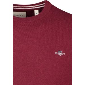 Gant - Trui - Rood - 100% Lamswol