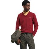 GANT - Superfine Lambswool - Trui - Grijs - 100% Lamswol