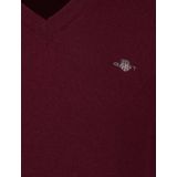 GANT - Superfine Lambswool - Trui - Grijs - 100% Lamswol