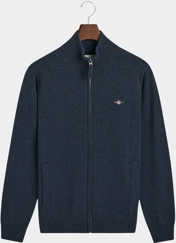 Gant - Gebreid Jack - Heren - Ritssluiting