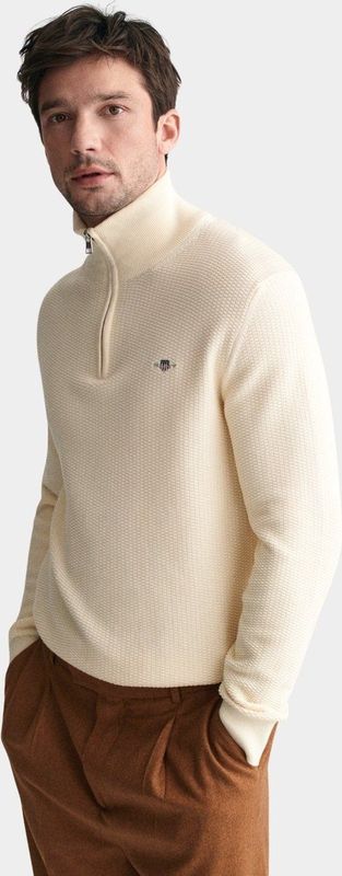 Gant - 8030211 - Half Rits Trui - Regular Fit