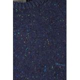 Gant - Trui - Grijs - Wol - Effen