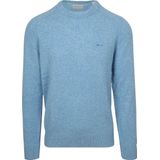 Gant - Pullover - Bruin - Wolmix - Regular-Fit