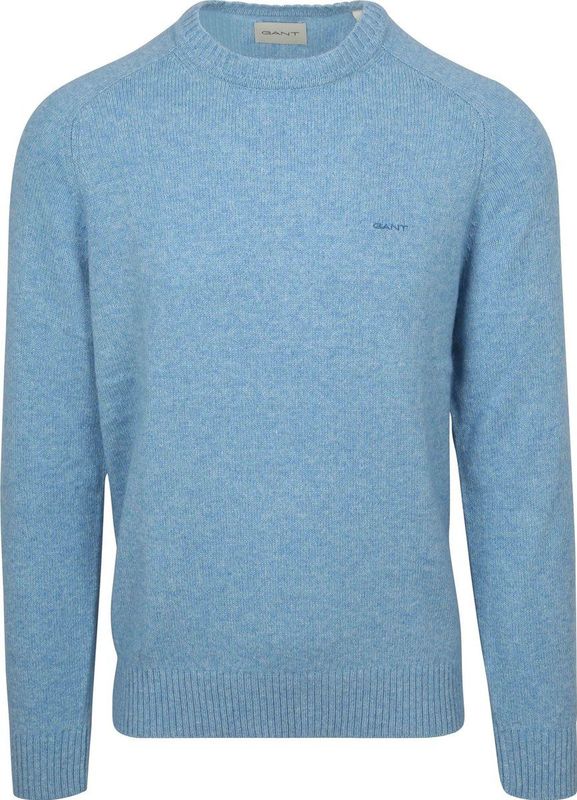Gant - Pullover - Bruin - Wolmix - Regular-Fit