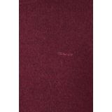 Gebreide Trui - Effen - Knitwear - Ronde Hals - Lange Mouw