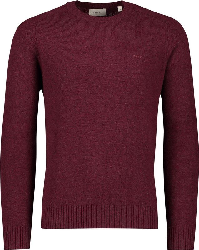 Gebreide Trui - Effen - Knitwear - Ronde Hals - Lange Mouw