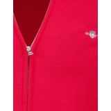 Gant - Vest - Effen Rood - Katoen - Normale Fit