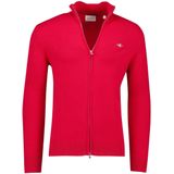 Gant - Vest - Effen Rood - Katoen - Normale Fit