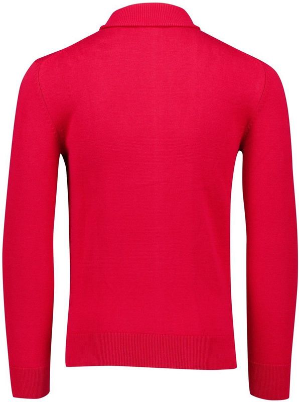 Gant - Vest - Effen Rood - Katoen - Normale Fit