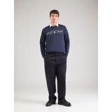 GANT - Graphic Sweatshirt - Avondblauw - Ronde Hals - Relaxed Pasvorm