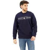 GANT - Graphic Sweatshirt - Avondblauw - Ronde Hals - Relaxed Pasvorm