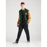 Gantvoor mannen. 2044017 Grafisch T-shirt zwart (XS), Casual, Katoen, Korte mouwen