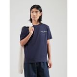 Gant - Graphic T-shirt - Avondblauw - Korte Mouwen