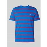 Gant Kurzarmshirt »PRINTED ARCHIVE SHIELD T-SHIRT«, kleine Logostickerei auf der Brust