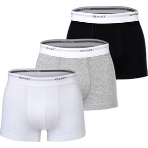 GANT - Trunks - 3-Pack - Zwart - Katoen