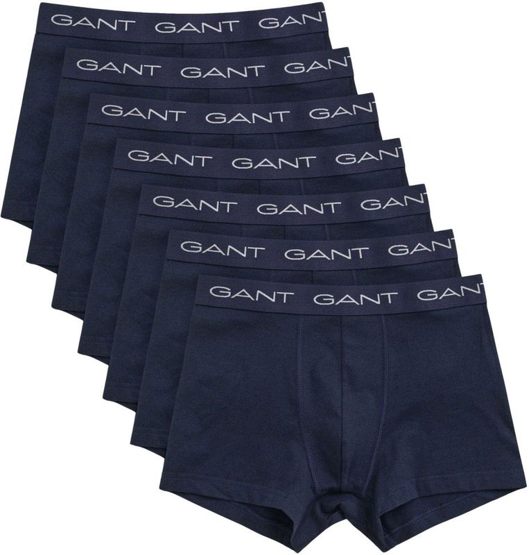 Gant - Trunk - Boxershorts - Navy - 7-pack