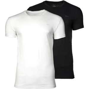 GANT - C-Neck T-shirt - 2-Pack - Navy/White - Katoen