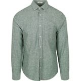GANT - Overhemd - Woody Green - Katoen en Linnen