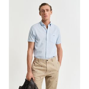 Gant Kurzarmhemd REG COTTON LINEN SS SHIRT