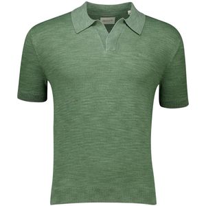 GANT - Polosweater - Regular Fit - Katoen - Grijs