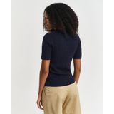 Gebreide Trui - Effen - Knitwear - Ronde Hals - Slanke Pasvorm