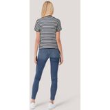 REG STRIPED SHIELD SS T-shirt, evening blue, XS