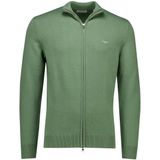 GANT - Men Casual Cardigan - Kalamata Green - Katoen