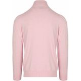 GANT - Classic Cotton Half Zip - Trui - Lichtroze Melange - Katoen 100%