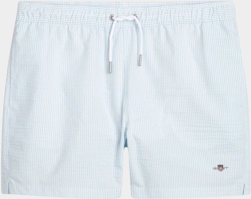 Gant - 922516001/457 - Zwembroek - Blauw - Seersucker