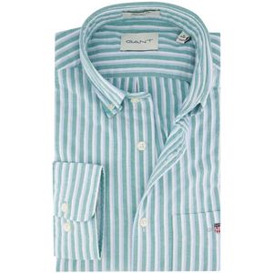 REG - Classic Oxford T-shirt - Groen - 3XL