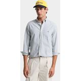 Gant Casual Hemd Lange Mouw - Blauw - REG Classic Oxford Stripe