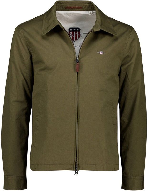 GANT KATOEN WINDCHEATER JACKET, Juniper Green., S