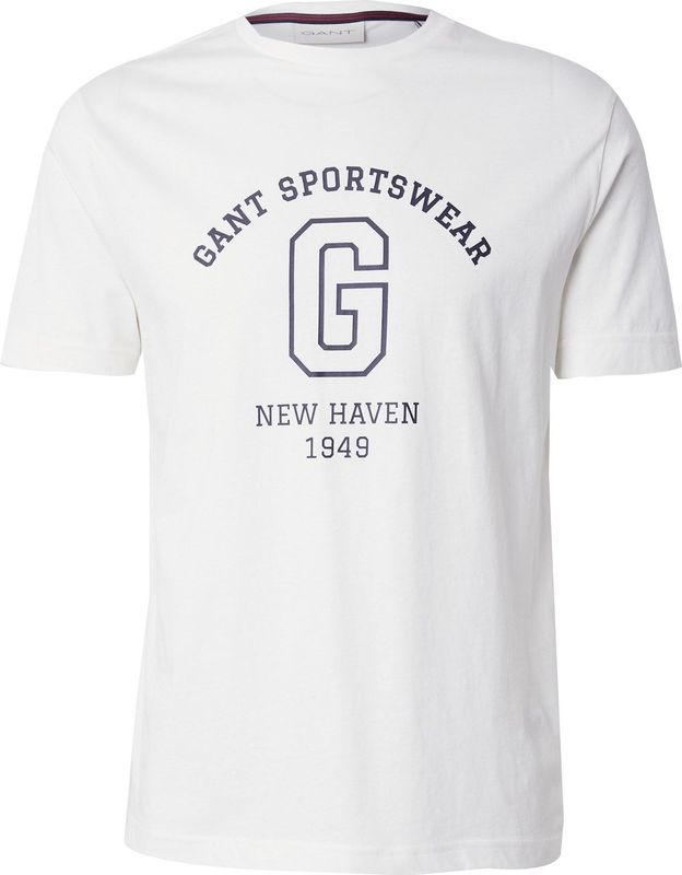 GANT Sweatshirt  zwart / offwhite