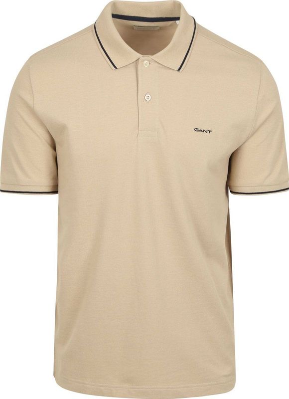 GANT - Poloshirt - Katoen - Korte Mouwen - Regular Fit - Logo