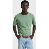 Gant T-shirt Shield Logo - Groen - Katoen - Korte Mouw
