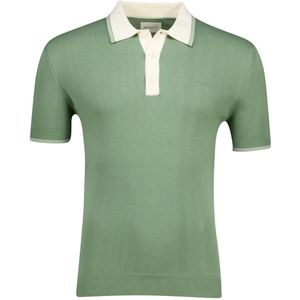 Gant - Modal Blend SS Polo - Groen - Katoen/Modal