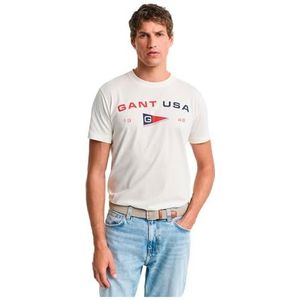 GRAPHIC SS T-shirt, crème, S