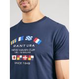 Gant - Graphic 2003299 - T-shirt - Katoen - Korte Mouwen