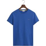 GANT - Contrast Logo T-Shirt - Zwart - Katoen